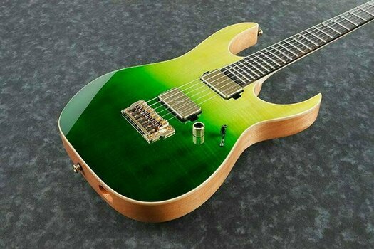 Electric guitar Ibanez LHM1-TGG Transparent Green Radiation - 3