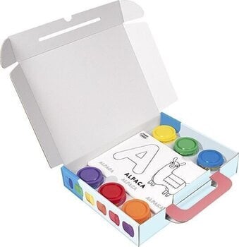 Couleur des doigts Jovi 540VW MY FIRST Ensemble de peinture au doigt AEIOU - 4