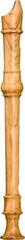 Flûte à bec soprano Mollenhauer DENNER 5123 Flûte à bec soprano - 1