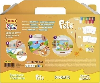 Темпера боя
 Jovi 2301 PLAY & FUN  Комплект темперни бои Домашни любимци - 2