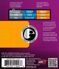 Guitar strings Elixir 11027 Nanoweb 11-52 Guitar strings - 3