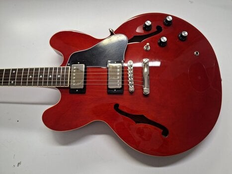 Guitare semi-acoustique Epiphone ES-335 Cherry Guitare semi-acoustique (Déjà utilisé) - 2