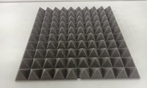 Absorberande skumplastpaneler Mega Acoustic PA-PMP5-DG-50x50x5 Dark Grey Absorberande skumplastpaneler (Skadad) - 4