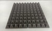Mega Acoustic PA-PMP5-DG-50x50x5 Dark Grey Absorberande skumplastpaneler