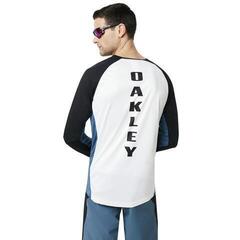 Tricou ciclism Oakley MTB LS Tech Tricou Real Teal M - 1