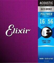 Saiten für Gitarre Elixir 11125 Polyweb Resonator Saiten für Gitarre - 2