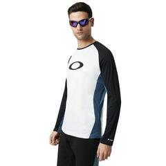 Tricou ciclism Oakley MTB LS Tech Tricou Real Teal M - 2