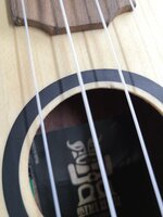 LAG TKU-150 Tiki Uku Natural Kontsert ukulele