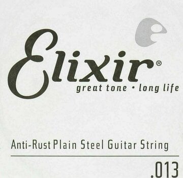 Corde de guitare acoustique à l'unité Elixir 13013 Plain Steel .013 Corde de guitare acoustique à l'unité - 3