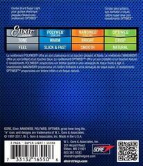 Žice za električnu gitaru Elixir 16550 OPTIWEB Coating Super Light 9-42 3-PACK Žice za električnu gitaru - 3