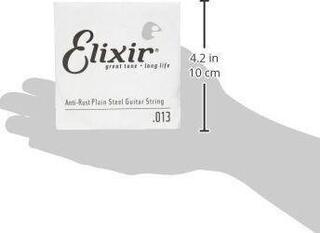 Cuerda de guitarra Elixir 13013 Plain Steel .013 Cuerda de guitarra - 4