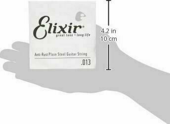 Einzelsaite für Gitarre Elixir 13013 Plain Steel .013 Einzelsaite für Gitarre - 5