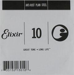 Cuerda de guitarra Elixir 13010 Anti-Rust Plated Plain Steel .010 Cuerda de guitarra - 2