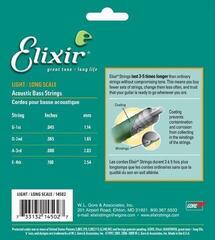 Snaren voor akoestische basgitaar Elixir 14502 Anti-Rust Nanoweb Snaren voor akoestische basgitaar - 4