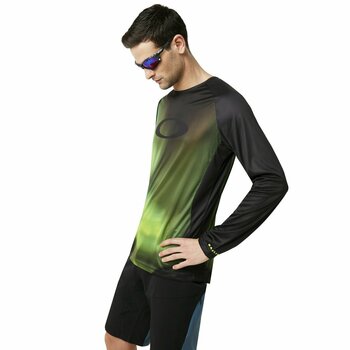 Cyklodres/ tričko Oakley MTB LS Tech Dres Aurora Borealis XL - 3