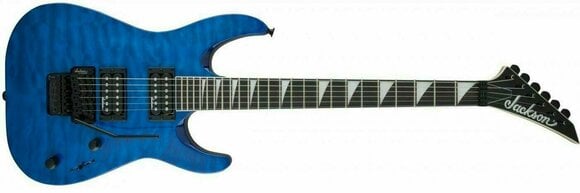 Guitare électrique Jackson JS32 Q Dinky DKA AH Transparent Blue - 2