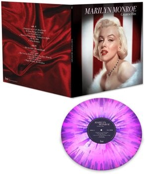 Vinüülplaat Marilyn Monroe - Greatest Hits (Limited Edition) (Pink Purple Splatter Coloured) (LP) - 3