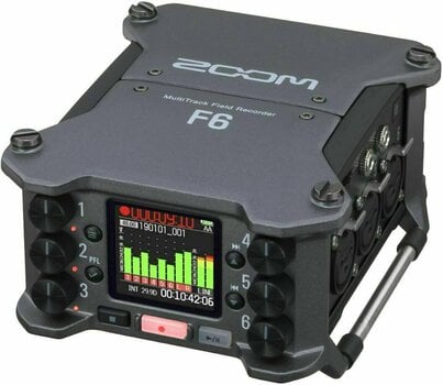 Bärbar digital inspelare Zoom F6 Svart - 2