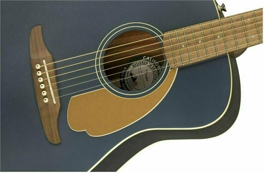 Elektro-akoestische gitaar Fender Malibu Player WN Midnight Satin - 5