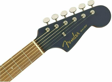 Elektro-akoestische gitaar Fender Malibu Player WN Midnight Satin - 7