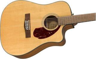 Gitara elektroakustyczna 12-strunowa Fender CD-140SCE WN 12 Natural Gitara elektroakustyczna 12-strunowa - 4