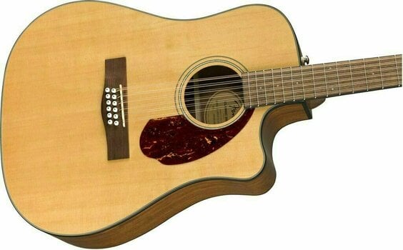 12-strunná elektroakustická kytara Fender CD-140SCE WN 12 Natural - 5