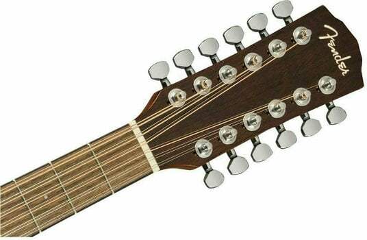 12-snarige elektrisch-akoestische gitaar Fender CD-140SCE WN 12 Natural - 6