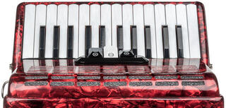 Piano accordion Latone MasterChord 26K 48RD Piano accordion Red - 2