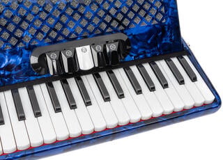 Piano accordion Latone MasterChord 34K 60BL Piano accordion Blue - 1