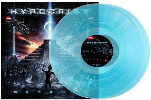 Disque vinyle Hypocrisy - Worship (Gatefold) (Transparent Blue Curacao Coloured) (2 LP) - 2