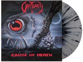 LP ploča Obituary - Cause Of Death (Remastered) (Reissue) (Gray/Black Splatter Coloured) (LP) - 1
