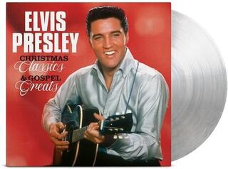 Vinyl Record Elvis Presley - Christmas Classics & Gospel Greats (Reissue) (Limited Edition) (Crystal Clear/Silver Coloured) (180 g) (LP) - 1