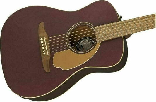 Guitare acoustique-électrique Fender Malibu Player WN Burgundy Satin - 6
