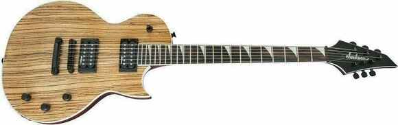 Elektrisk guitar Jackson X Series Monarkh SCX Zebrawood IL Natural - 5