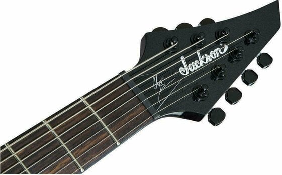 Guitarra eléctrica de 7 cuerdas Jackson Pro Series HT7 Chris Broderick IL Metallic Black - 8