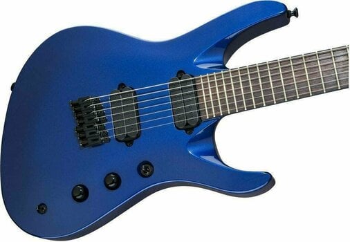 7-string Electric Guitar Jackson Pro Series HT7 Chris Broderick IL Metallic Blue - 7