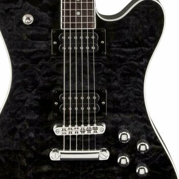 Guitarra elétrica Jackson Mark Morton DX2 Dominion Quilt IL Maple Trans Black - 2