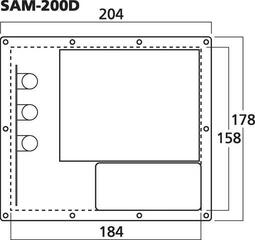 Spare part for Loudspeaker Monacor SAM-200D - 2