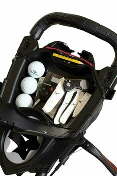 Handmatige golftrolley BagBoy Nitron Black/Red Handmatige golftrolley - 8