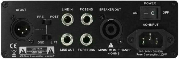 Solid-State Bass Amplifier Phil Jones Bass BP-800 - 5