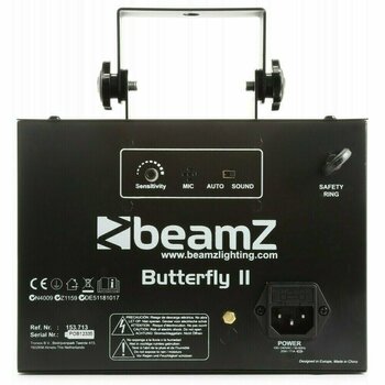 Lichteffect BeamZ LED Butterfly 6x3W RGBAWP Lichteffect - 2