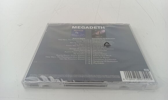 Music CD Megadeth - Rust In Peace / Countdown To Extinction (Reissue) (2 CD) (Just unboxed) - 3