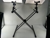 Soundking DF 036 Soporte de teclado plegable Black
