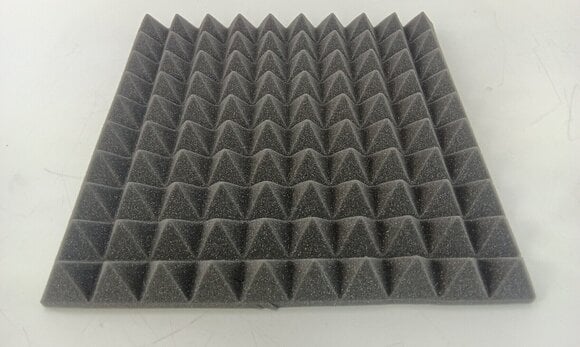Absorbent foam panel Mega Acoustic PA-PMP5-DG-50x50x5 Dark Grey Absorbent foam panel (Damaged) - 4