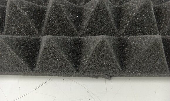 Absorbent foam panel Mega Acoustic PA-PMP5-DG-50x50x5 Dark Grey Absorbent foam panel (Damaged) - 5