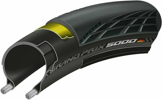 Road bike tyre Continental Grand Prix 5000 29/28" (622 mm) 28.0 Folding Road bike tyre - 2