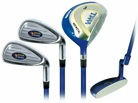 Golf Set Longridge Junior Tiger Set 12-14 Years 4 Clubs Black/Blue - 2