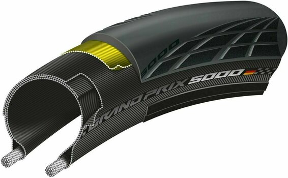 Road bike tyre Continental Grand Prix 5000 29/28" (622 mm) 23.0 Folding Road bike tyre - 2