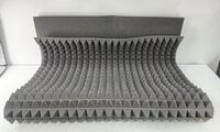 Mega Acoustic PA-PMP5 115x195x5 Dark Gray Apsorpcijska ploča od pene