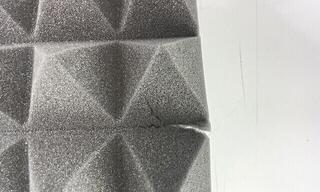Apsorpcijska ploča od pene Mega Acoustic PA-PMP5 115x195x5 Dark Gray Apsorpcijska ploča od pene (Oštećeno) - 3